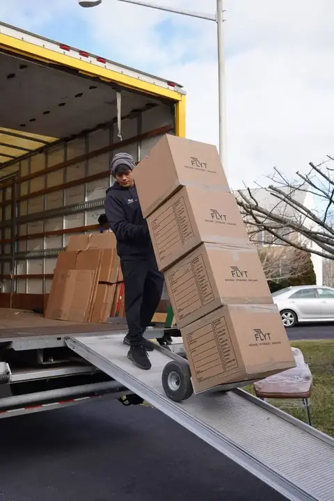 FLYT movers at work
