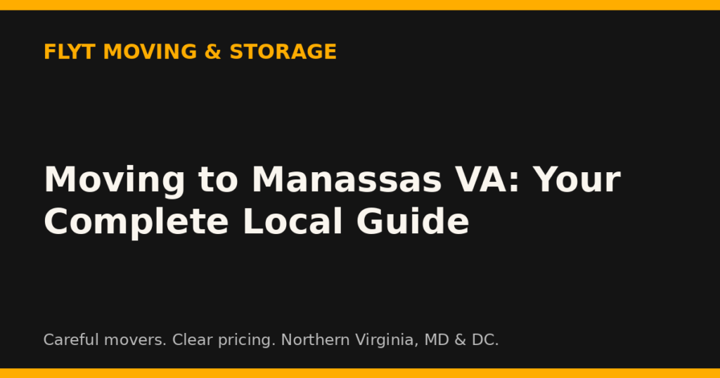 Moving to Manassas VA: Your Complete Local Guide